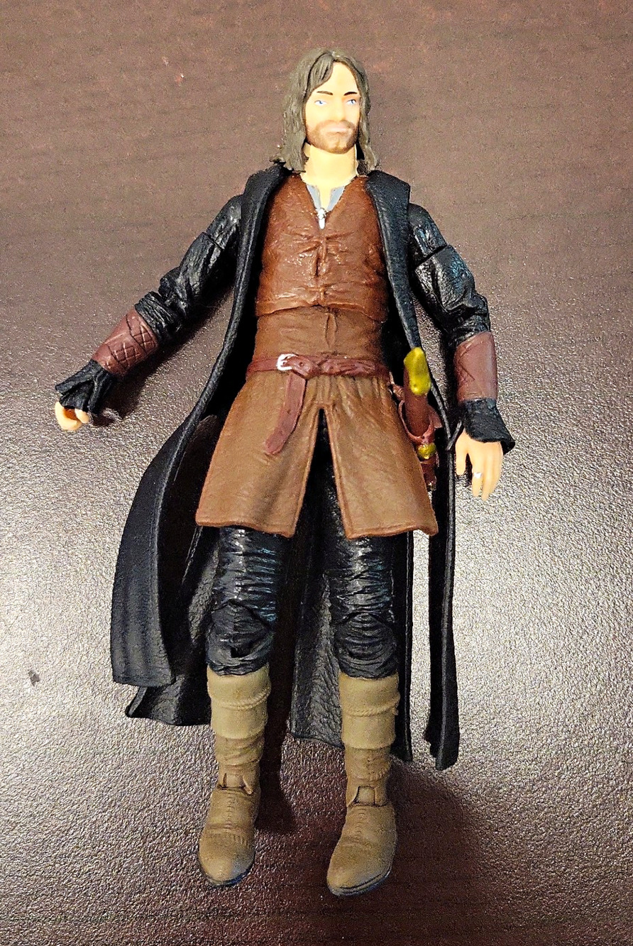LOTR Aragorn BST AXN The Loyal Subjects 5" Action Figure 2021 No Sword